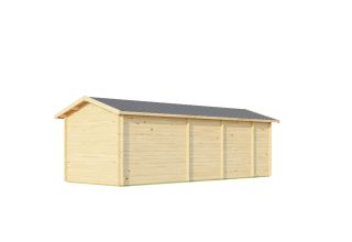 De Hoeve Tuinhuis ALU Model Falun 44 | 818cm x 309cm