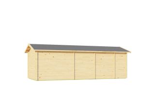 De Hoeve Tuinhuis ALU Model Falun 44 | 818cm x 309cm