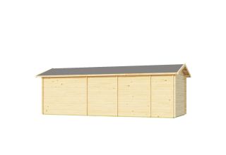 De Hoeve Tuinhuis ALU Model Falun 44 | 818cm x 309cm