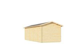 De Hoeve Tuinhuis ALU Model Falun 44 | 818cm x 309cm