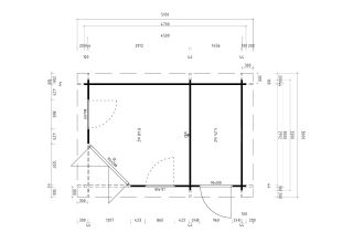 De Hoeve Hoekschuur Aalsmeer Classic 44 C | 3,6 x 5,1 m