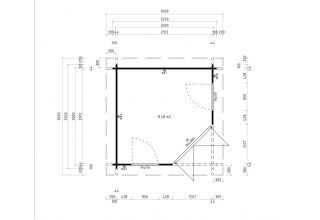 De Hoeve Hoekschuur Aalsmeer Modern 44 A | 3,6 x 3,6 m