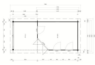 De Hoeve Hoekschuur Aalsmeer Modern 44 F | 730cm x 300cm