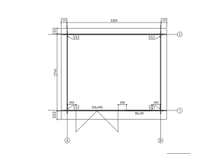 De Hoeve Blokhut Copen 28 | 335cm x 274cm