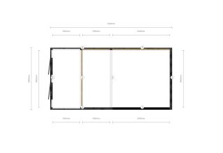 Poolhouse Palermo 725x370cm