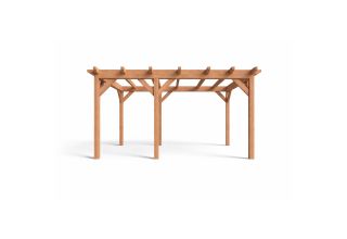 Plat dak constructie | pergola | 524X346cm