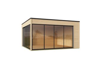 De Hoeve tuinhuis De Kwakel ALU 44 D | 4,8 x 4,5 m