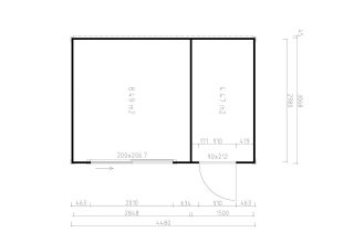 De Hoeve Tuinhuis Boekel 70 I