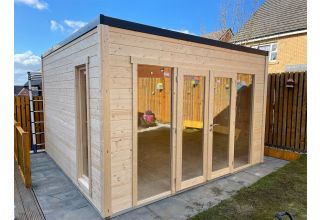 De Hoeve tuinhuis kantoor Asten 44 | 3,9 x 3,9 m