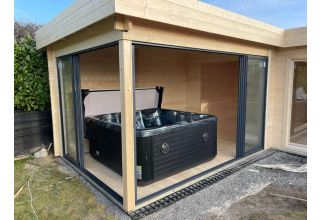 De Hoeve hoek tuinhuis ALU Graft 44 | 6,8 x 4,8 m