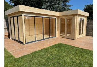 De Hoeve hoek tuinhuis ALU Graft 44 | 6,8 x 4,8 m