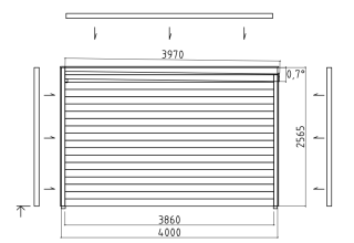 De Hoeve tuinkamer De Zilk 70 A ALU