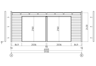 De Hoeve tuinkamer De Zilk 70 A ALU