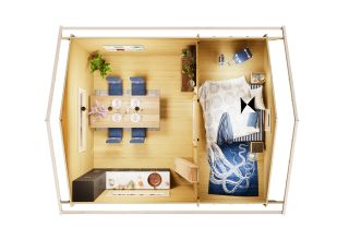 De Hoeve Zomerhuis Maribo 44 | 4888cm x 628cm 