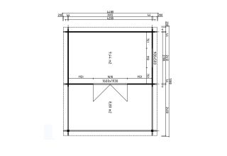 De Hoeve modern tuinhuis Tiel 44 | 4.4x5.1m