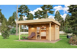 De Hoeve modern tuinhuis Tiel 44 | 4.4x5.1m