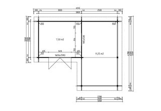 De Hoeve tuinkamer met veranda Anna Paulowna 44 | 5.8x4.8m