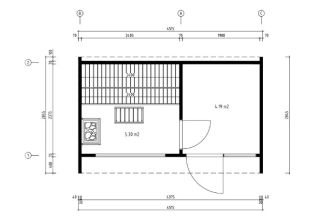 De Hoeve Black Mirror sauna Venray L | 452cm x 285cm 