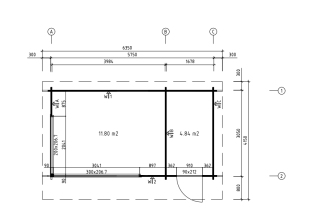 De Hoeve tuinkamer Vlist 44 B | 6,3 x 4,1 m