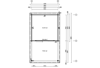 De Hoeve vrijetijd 's tuinkamer Beneden-Leeuwen | 6,8 x 4m