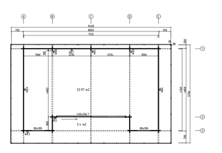 De Hoeve tuinhuis Alu Dalfsen 44 Q