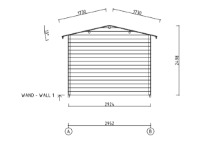 De Hoeve Tuinkamer Spijkenisse | 3,98 x 3,38 m 