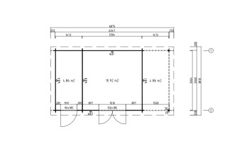 De Hoeve Tuinhuis Holten | 700x400 cm