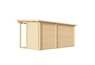 De Hoeve Saunacabine Model Jelling 70 | 5,6 x 3,9 m