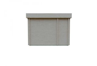 De Hoeve Tuin Sauna Hoogvliet 70 mm|335 x 239cm