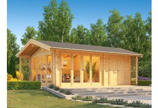 De Hoeve Tuinkamer Kalundborg 70B | 742cm x 510cm