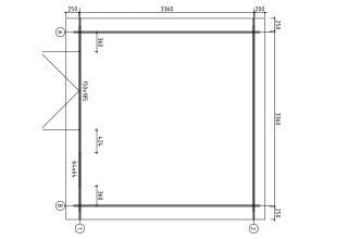 De Hoeve Blokhut Driebergen-Rijsenburg | 330x330 cm 