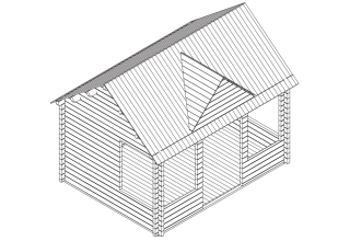 De Hoeve Tuinhuis Haaksbergen 70 | 400cm x 300cm 