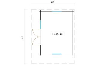 De Hoeve Tuinkamer Bocholtz 70 |  4.1 x 5.1 m
