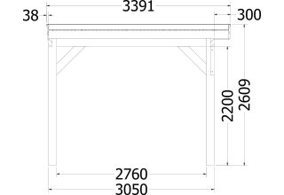 Trendhout Buitenverblijf Refter XL 52.1047
